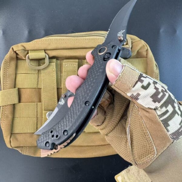 Benchmade 865 Mini Bedlam – Carbon Fiber Handle