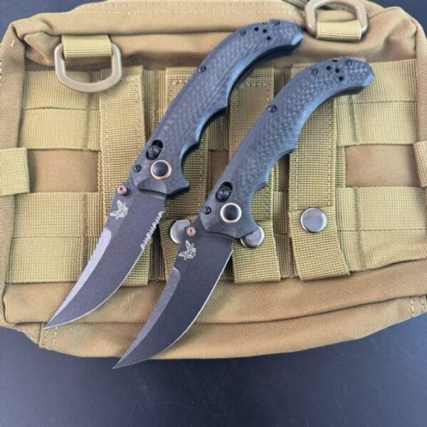 Benchmade 865 Mini Bedlam – Carbon Fiber Handle