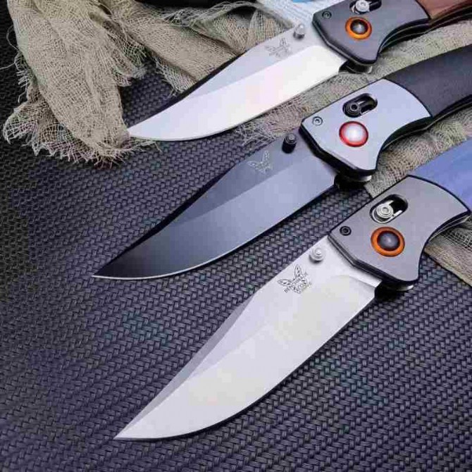 Benchmade 15080-1 Crooked River – G10 & Wood Handle - Image 6