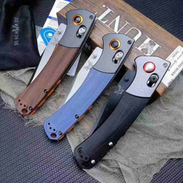 Benchmade 15080-1 Crooked River – G10 & Wood Handle