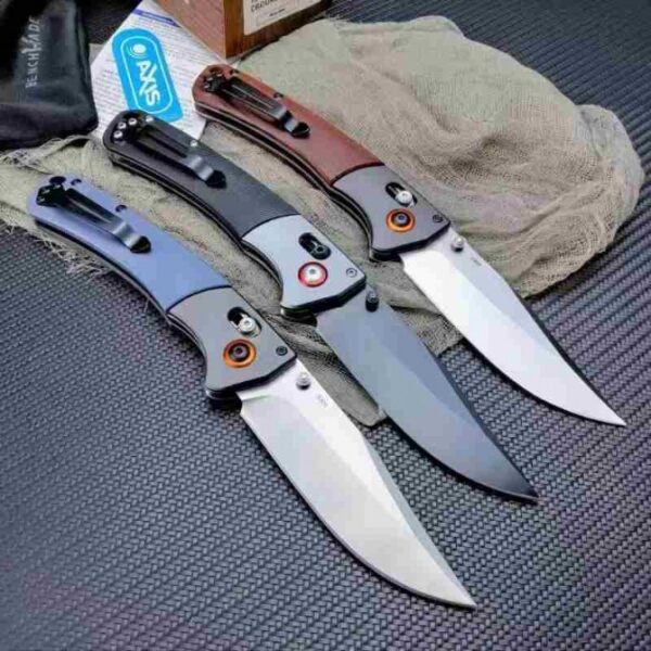 Benchmade 15080-1 Crooked River – G10 & Wood Handle