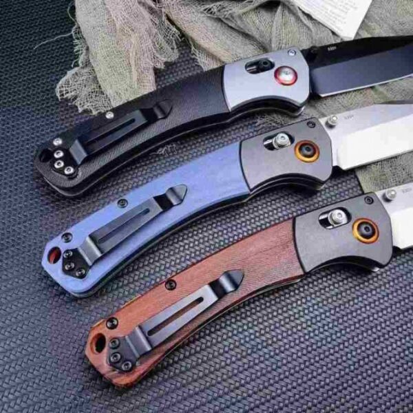 Benchmade 15080-1 Crooked River – G10 & Wood Handle