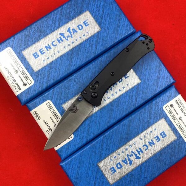 Benchmade 533SL-10 Mini Bugout – Aluminum Handle, AXIS Lock
