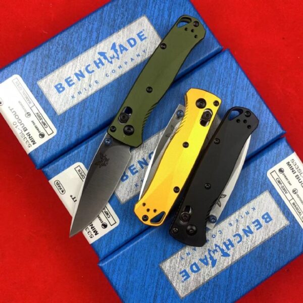 Benchmade 533SL-10 Mini Bugout – Aluminum Handle, AXIS Lock