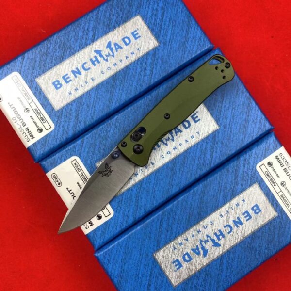 Benchmade 533SL-10 Mini Bugout – Aluminum Handle, AXIS Lock