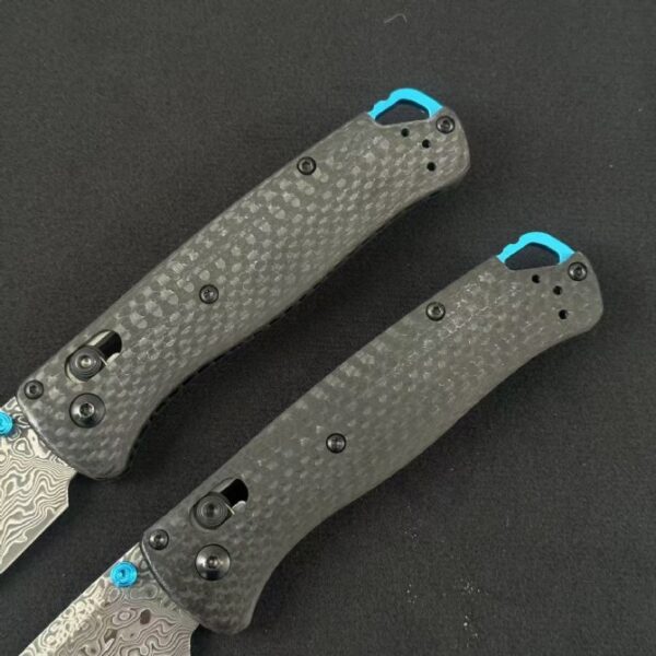 Benchmade 535-3 Bugout – Carbon Fiber Handle, Damascus Blade