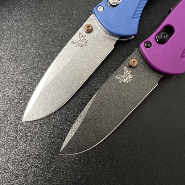 Benchmade 585 Mini Barrage Folding Knife – CF-Elite Handle (Automatic)