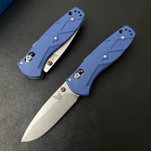 Benchmade 585 Mini Barrage Folding Knife – CF-Elite Handle (Automatic)