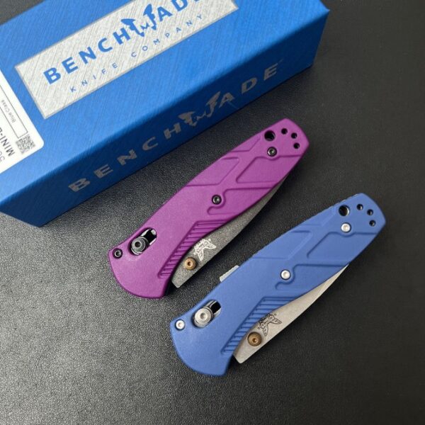 Benchmade 585 Mini Barrage Folding Knife – CF-Elite Handle (Automatic)