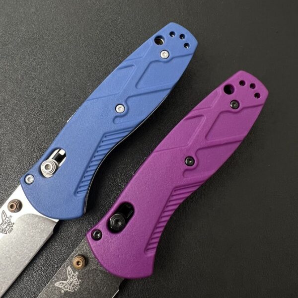 Benchmade 585 Mini Barrage Folding Knife – CF-Elite Handle (Automatic)