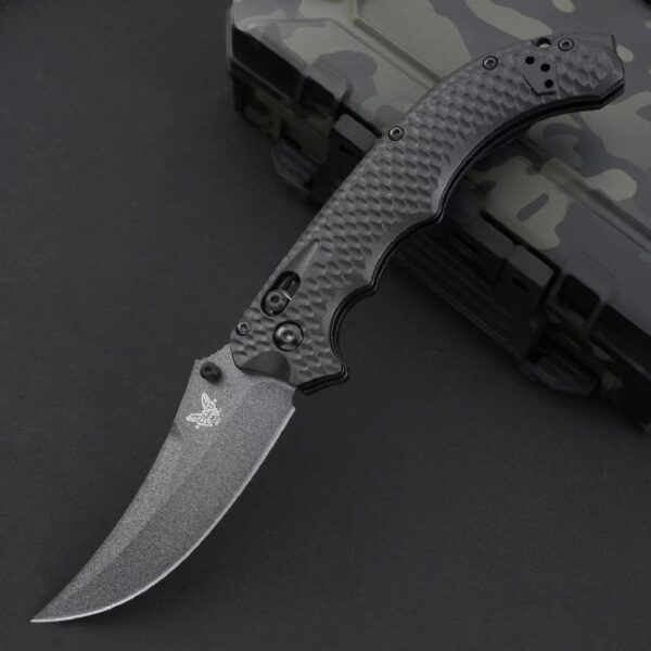 Benchmade 865 Mini Bedlam Tactical Folding Knife – G10 Handle