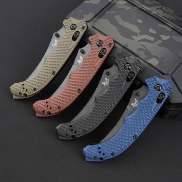 Benchmade 865 Mini Bedlam Tactical Folding Knife – G10 Handle