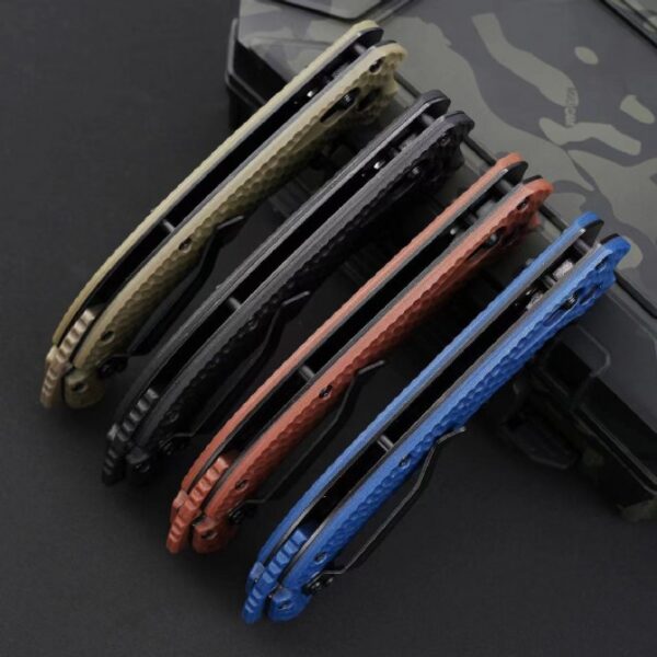 Benchmade 865 Mini Bedlam Tactical Folding Knife – G10 Handle
