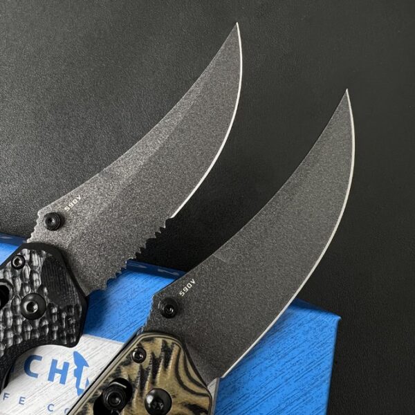 Benchmade BM865 Mini Bedlam Tactical Folding Knife, G10 Handle