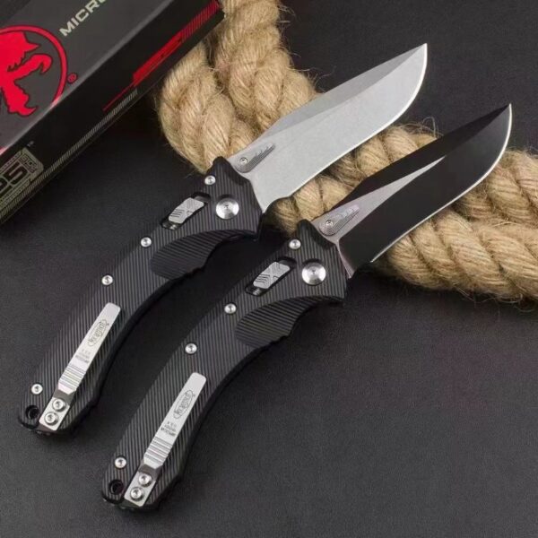 Microtech Amphibian Folding Knife – Aluminum Handle