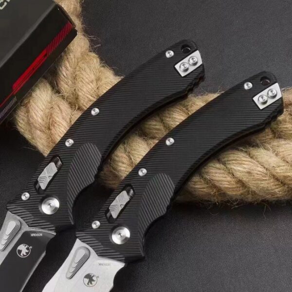 Microtech Amphibian Folding Knife – Aluminum Handle