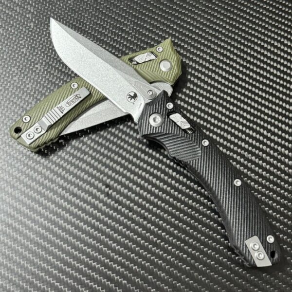 Microtech Amphibian – G10 Handle Version