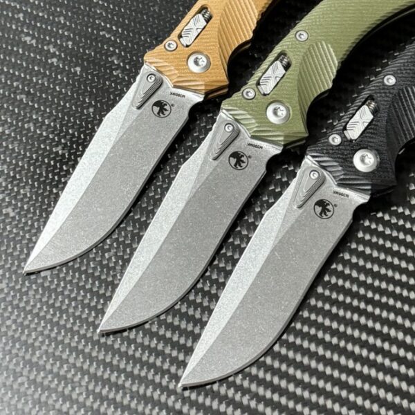 Microtech Amphibian – G10 Handle Version