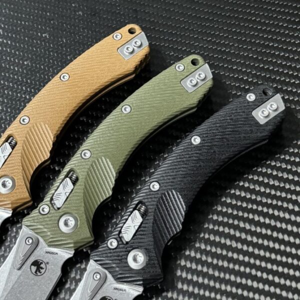 Microtech Amphibian – G10 Handle Version