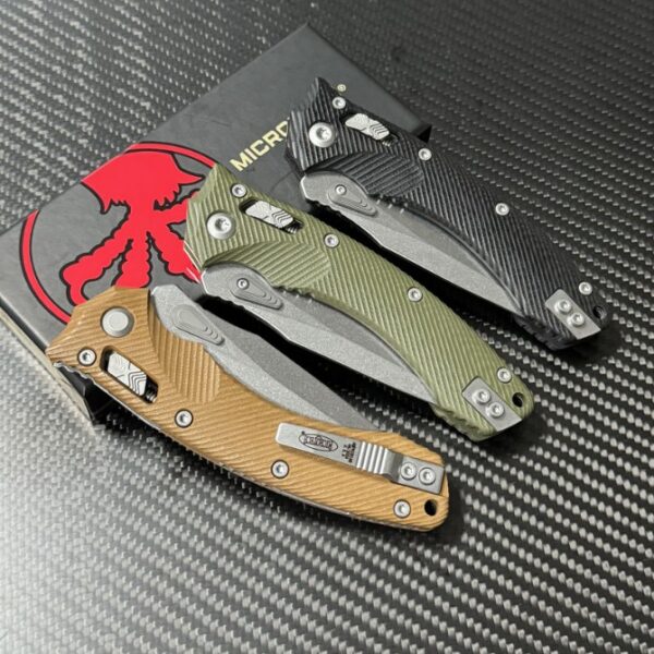 Microtech Amphibian – G10 Handle Version