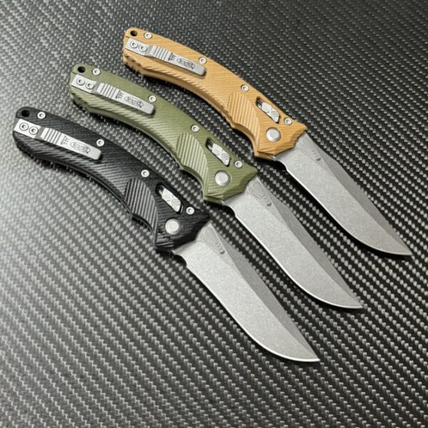 Microtech Amphibian – G10 Handle Version