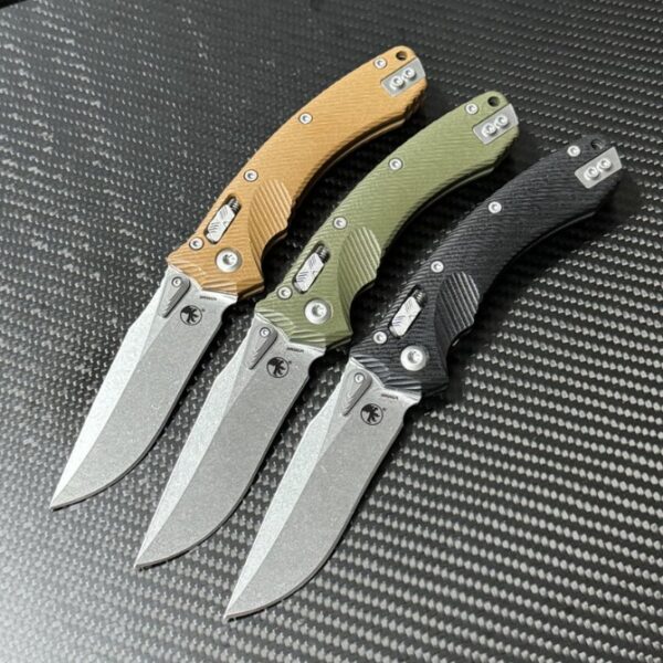 Microtech Amphibian – G10 Handle Version