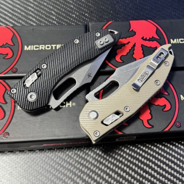 Microtech Dark Needle – G10 Handle