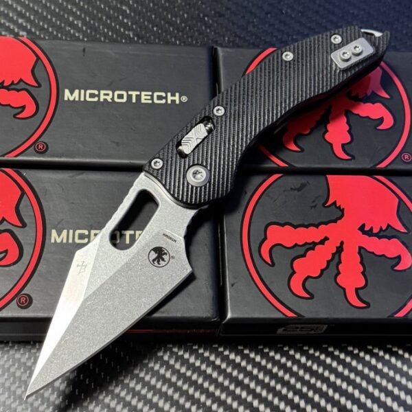 Microtech Dark Needle – G10 Handle