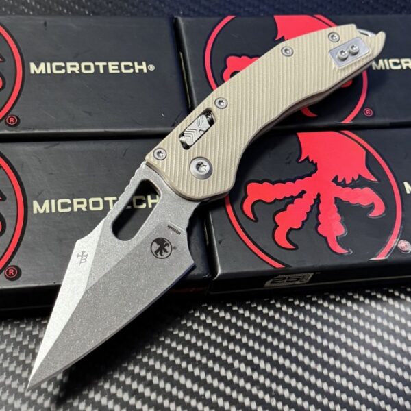Microtech Dark Needle – G10 Handle