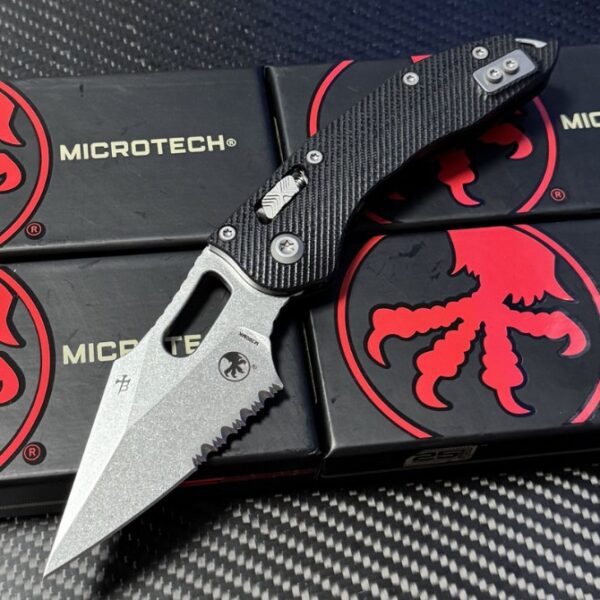 Microtech Dark Needle – G10 Handle