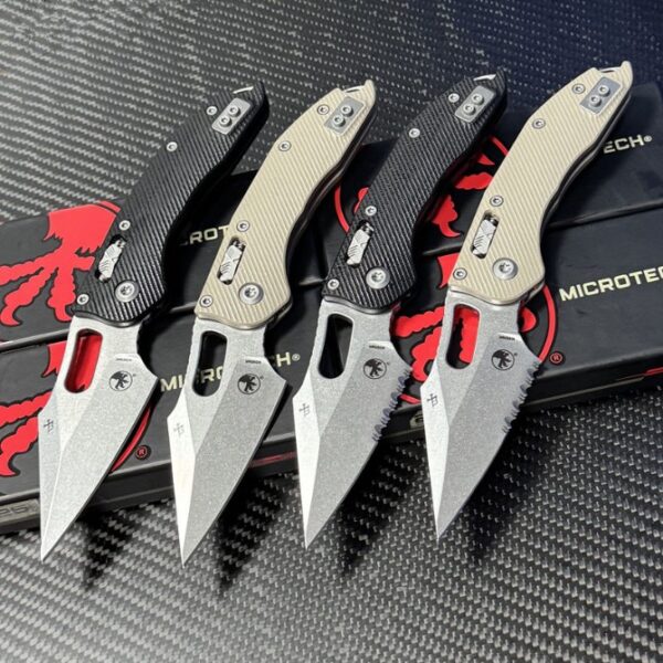 Microtech Dark Needle – G10 Handle
