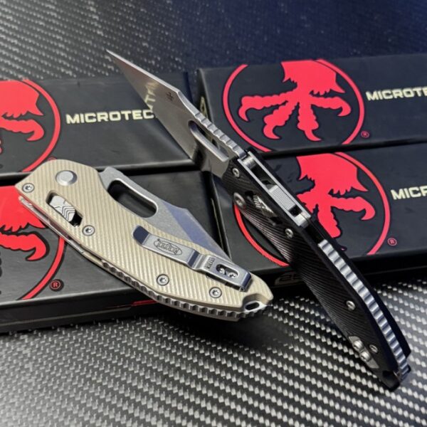 Microtech Dark Needle – G10 Handle