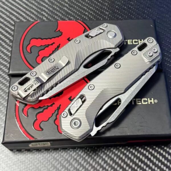 Microtech MSI Folding Knife – Titanium Handle