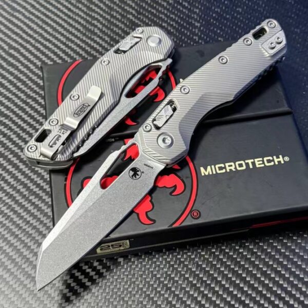 Microtech MSI Folding Knife – Titanium Handle