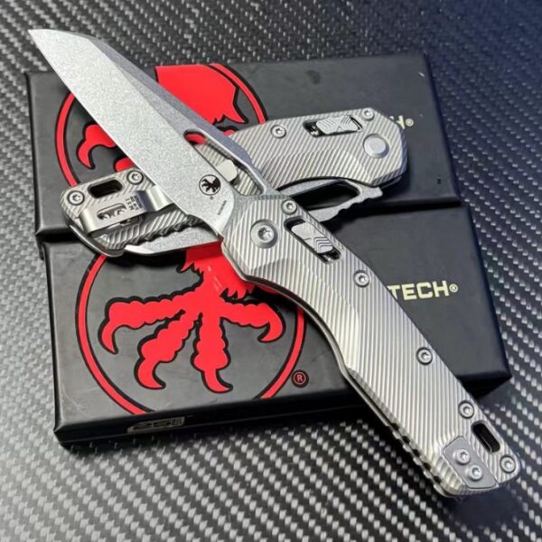 Microtech MSI Folding Knife – Titanium Handle
