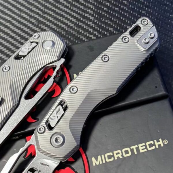 Microtech MSI Folding Knife – Titanium Handle
