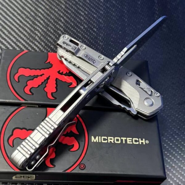 Microtech MSI Folding Knife – Titanium Handle