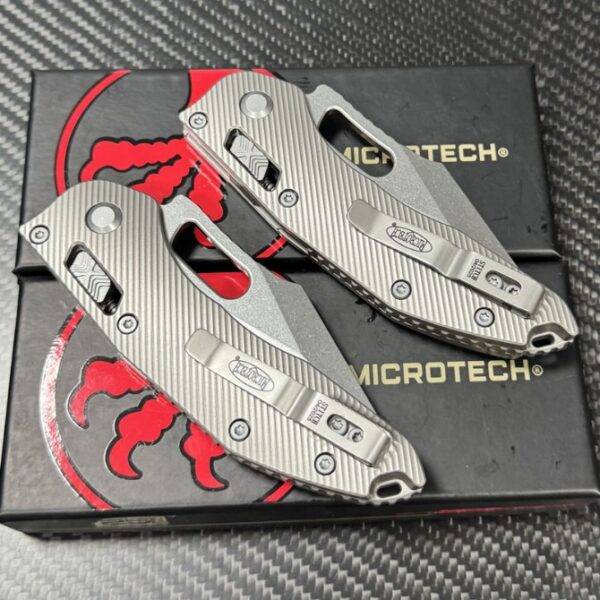 Microtech Stitch – Titanium Handle