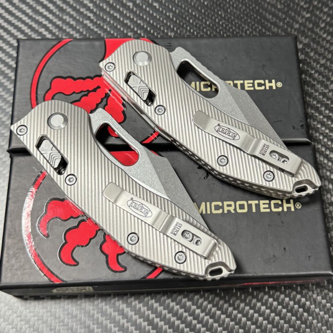 Microtech Stitch – Titanium Handle - Image 3