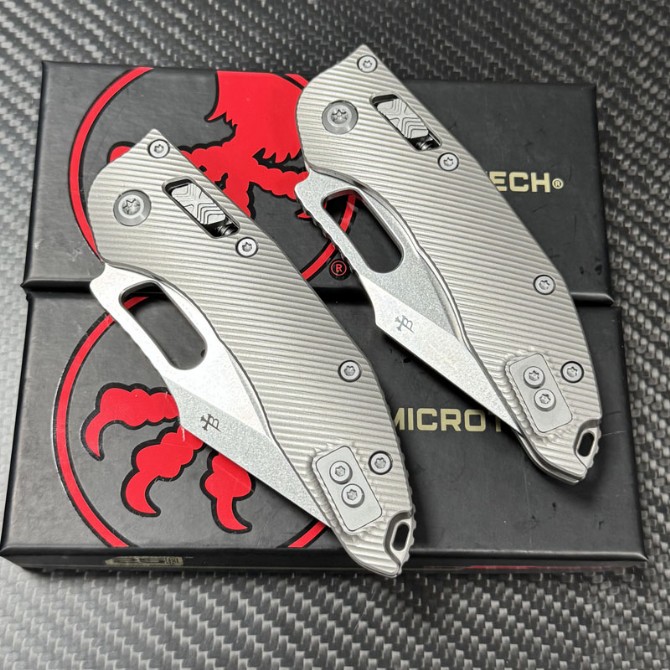 Microtech Stitch – Titanium Handle - Image 4