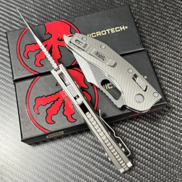 Microtech Stitch – Titanium Handle