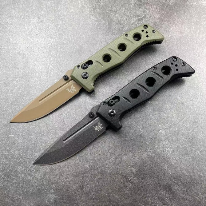 Benchmade 273 mini adamas folding knife two variants full view