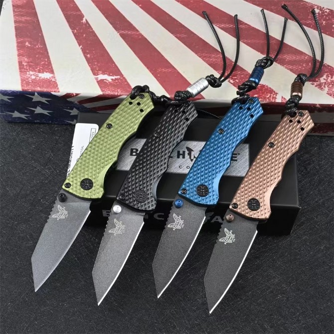 Benchmade 290bk 1 full immunity folding knife four color variants full view