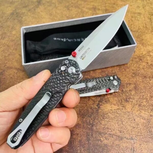 Benchmade 485 Valet – Carbon Fiber Handle