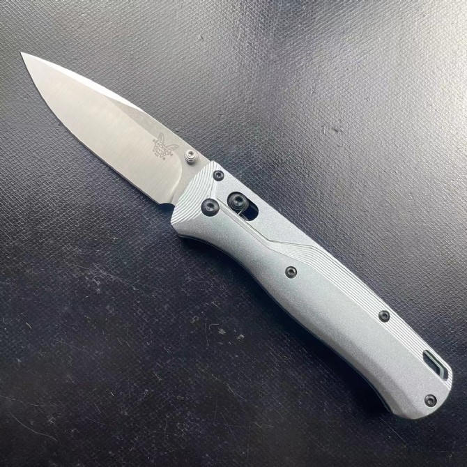 Benchmade 535 Bugout – Gray Aluminum Handle - Image 2