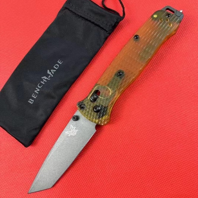 Benchmade 537 bailout folding knife pei handle packaging display