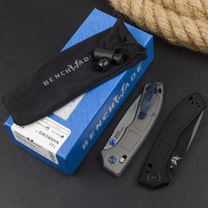 Benchmade 748 Narrows – Titanium Handle - Image 4