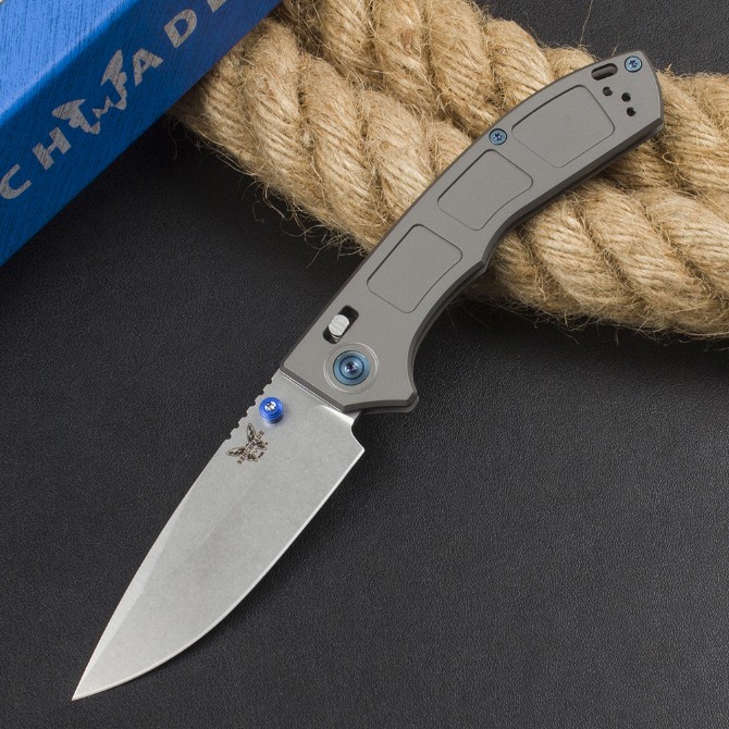 Benchmade 748 Narrows – Titanium Handle - Image 5