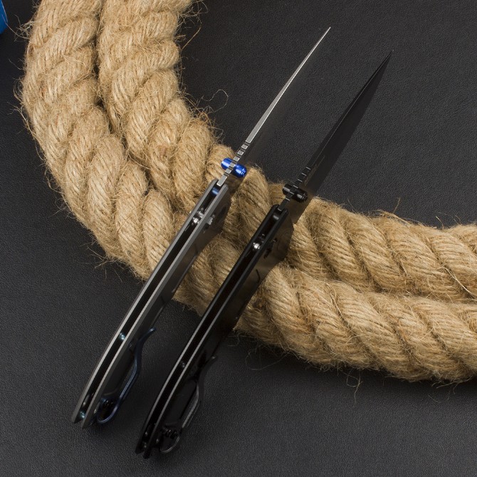 Benchmade 748 Narrows – Titanium Handle - Image 9