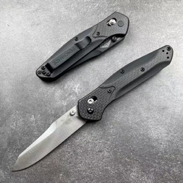 Benchmade 940 Osborne – Carbon Fiber–Style Handle